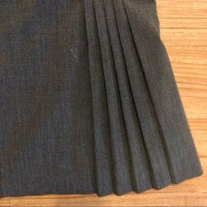 Worthington Pencil Skirt with Pleated Bottom, Grey, 4